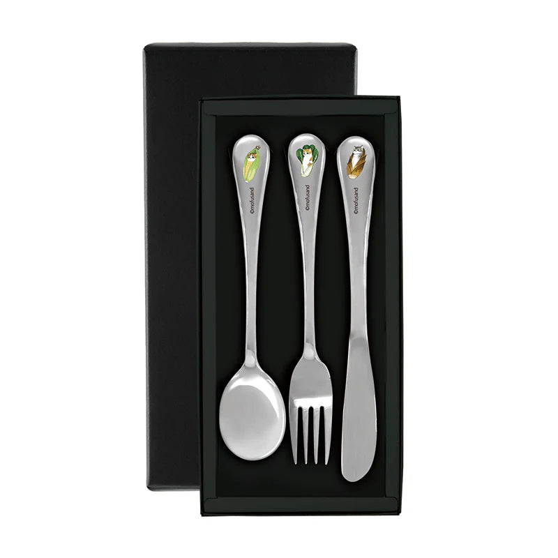 Mofusand Cutlery Set Gift Box (Mogi Nyan)