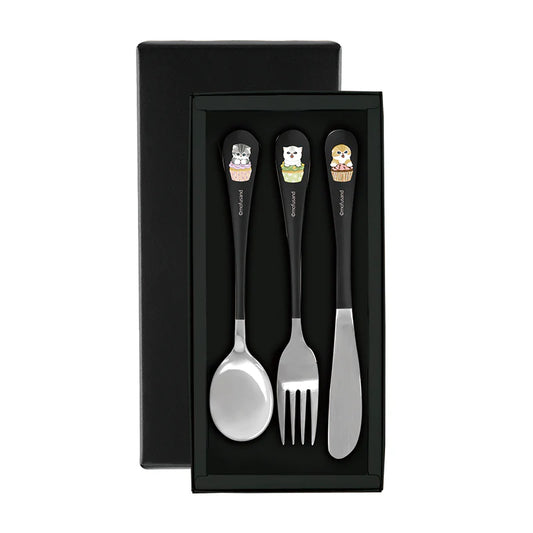 Mofusand Cutlery Set Gift Box (Cupcake Nyan)