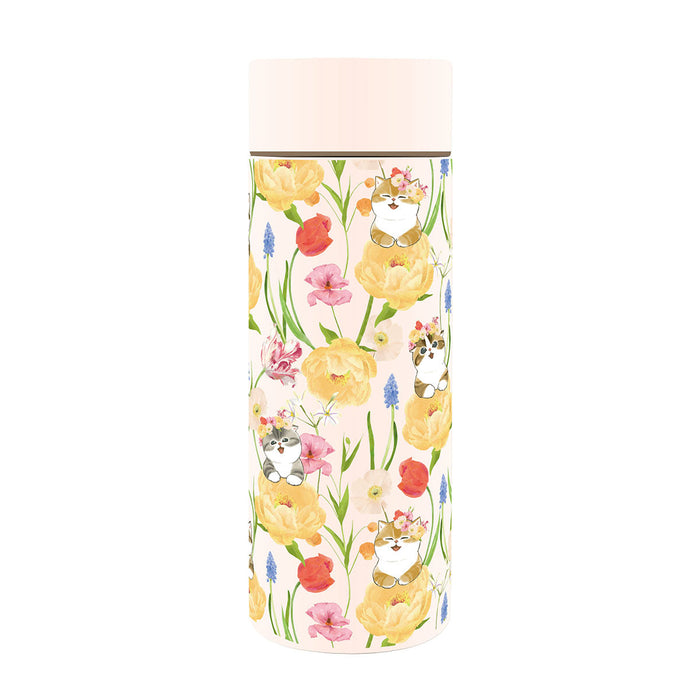 Mofusand x Hibiya-Kadan Stainless Steel Bottle 300ml Spring