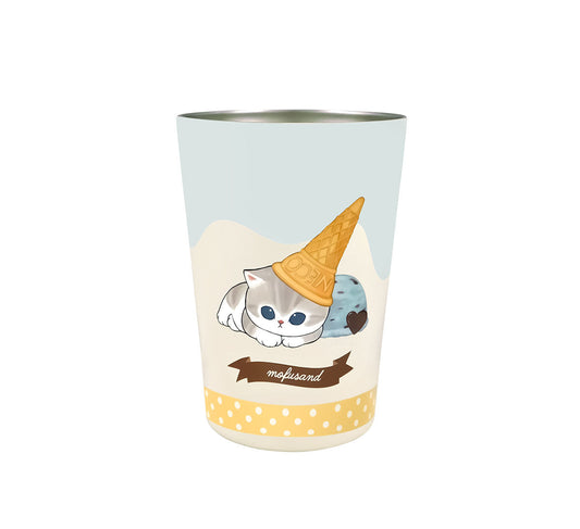 Toa Kinzoku mofusand 2-Way Stainless Steel Tumbler Ice Cat