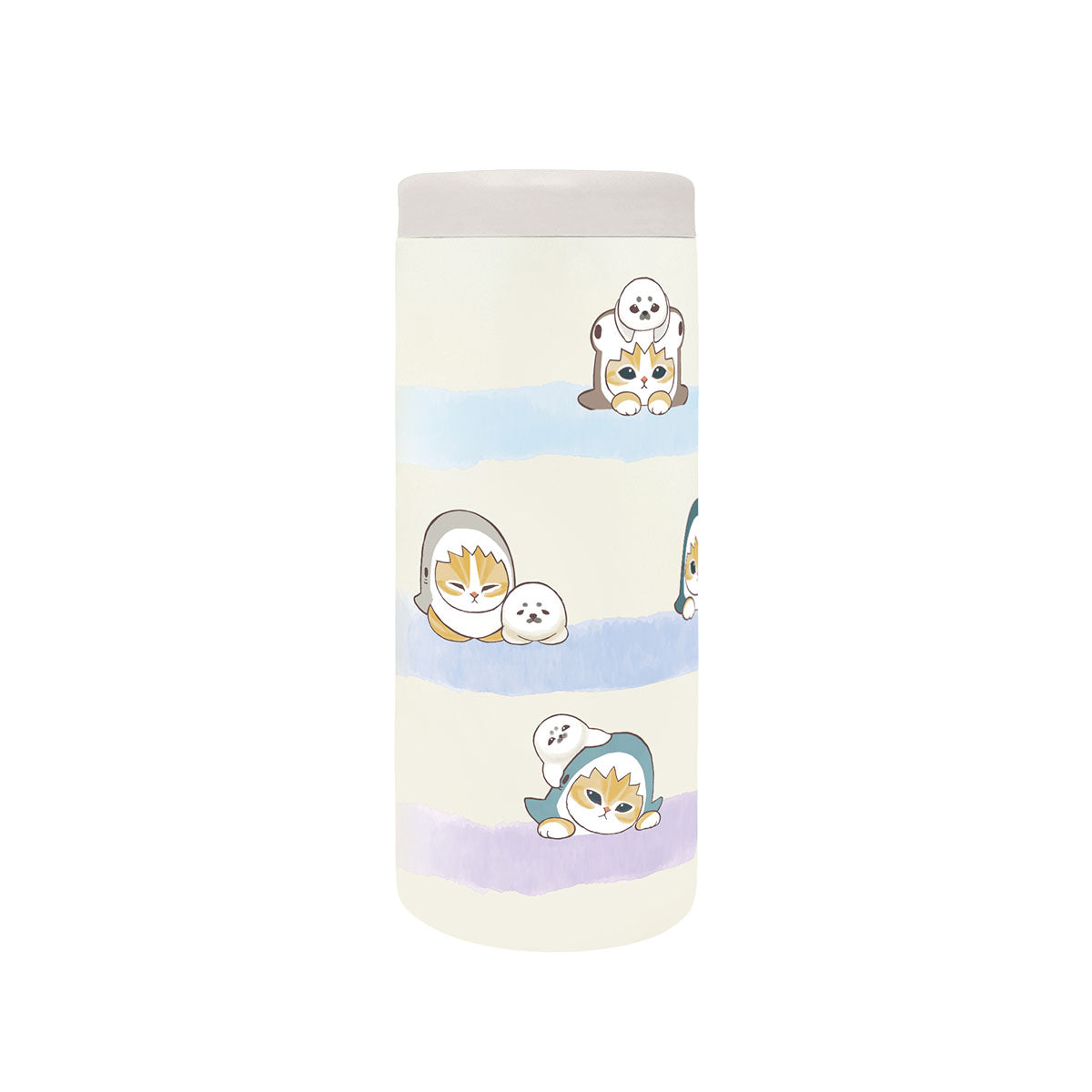 Mofusand Multi-Bottle 580ml Stainless Steel Insulated Pastel Shark Nyan
