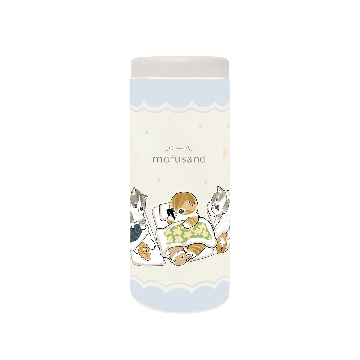 Toa Kinzoku mofusand Multi-Bottle 19.6 fl oz Insulated Sleeping Cat