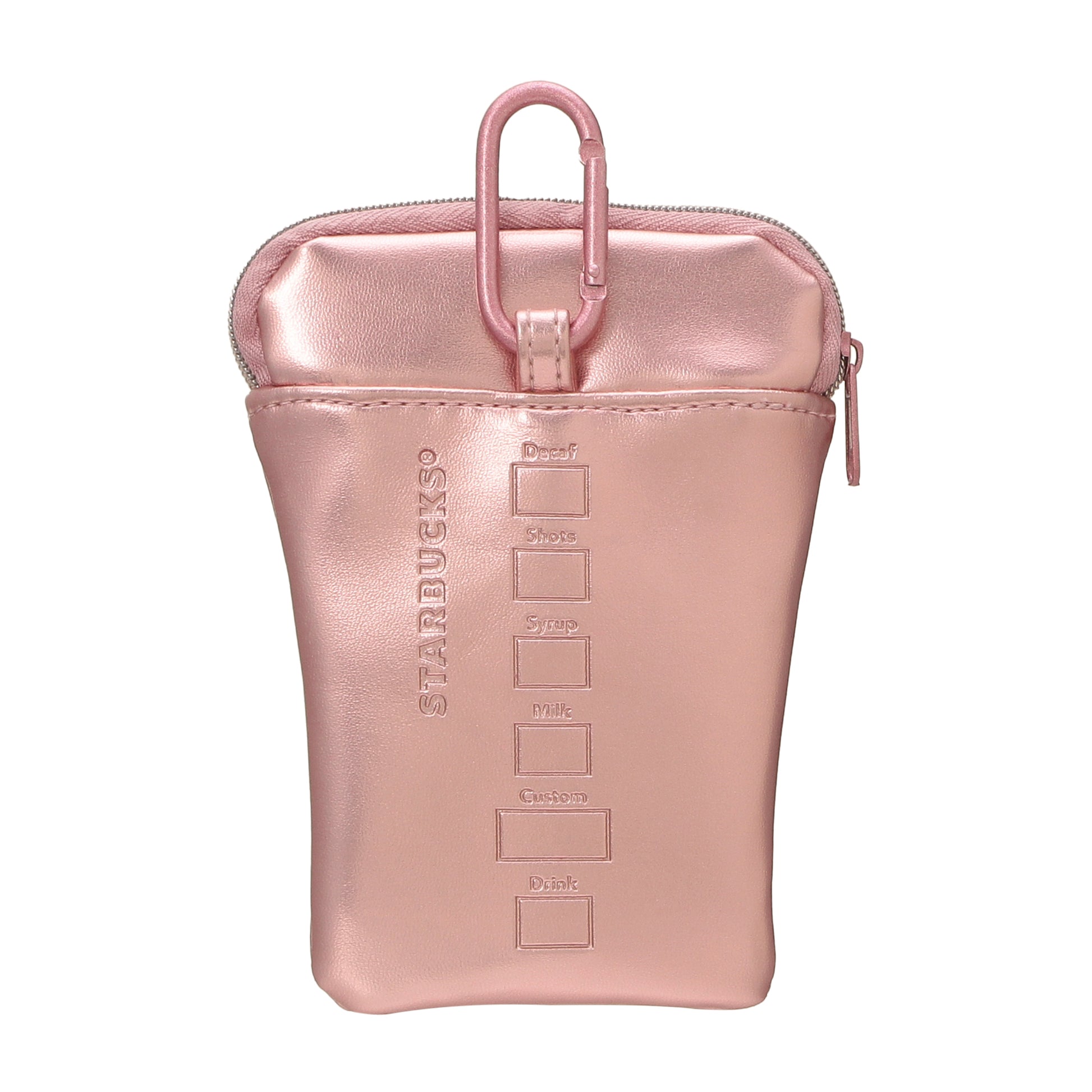 Starbucks SAKURA 2026 Pink Mini Pouch Gift with Drink Ticket