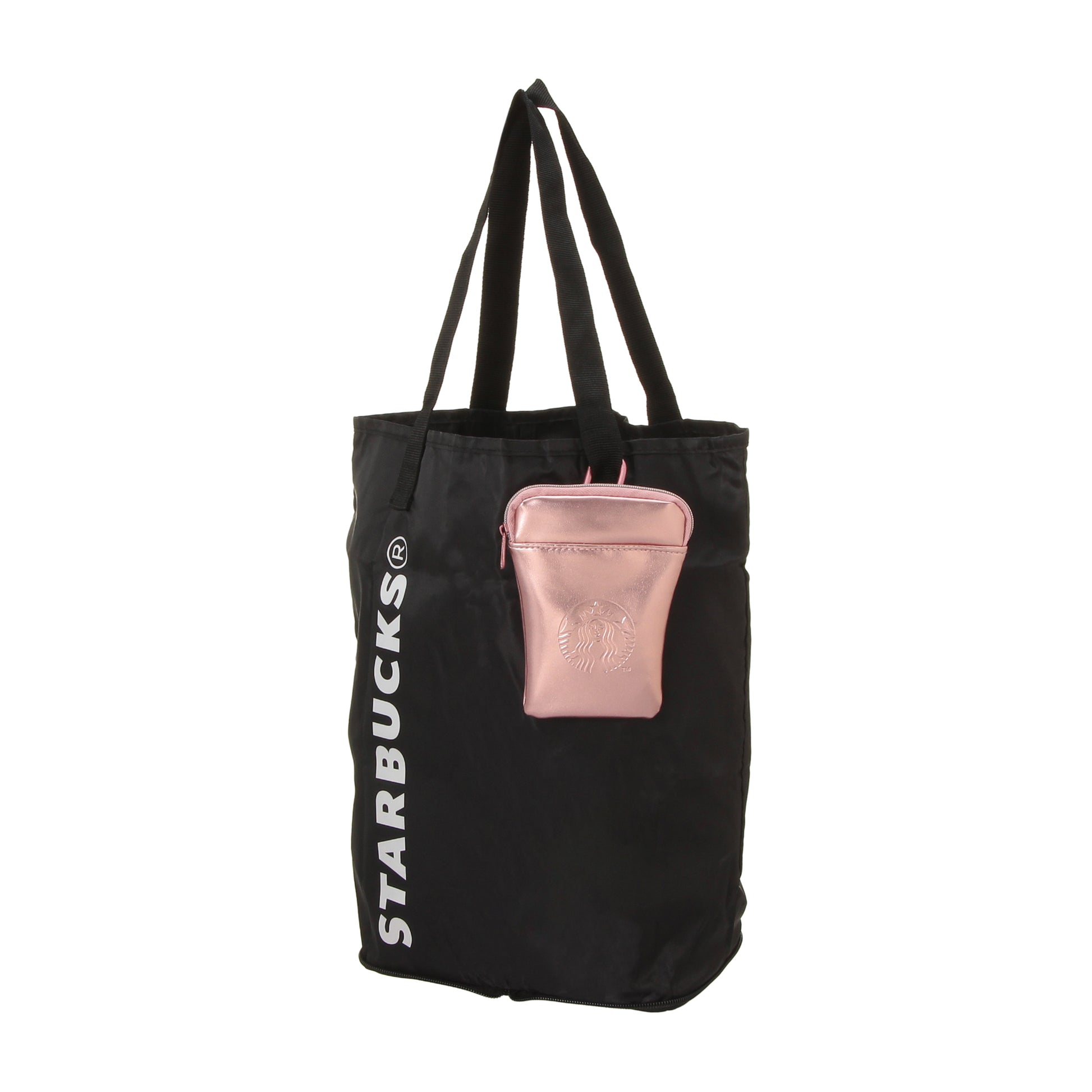 Starbucks SAKURA 2026 Pink Mini Pouch Gift with Drink Ticket