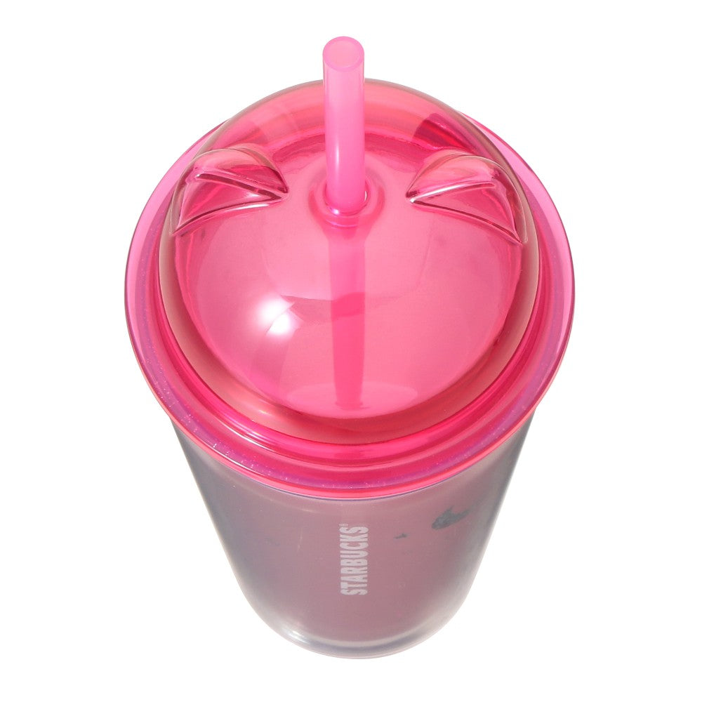 Starbucks Halloween Cat Cold Cup Tumbler 16 fl oz