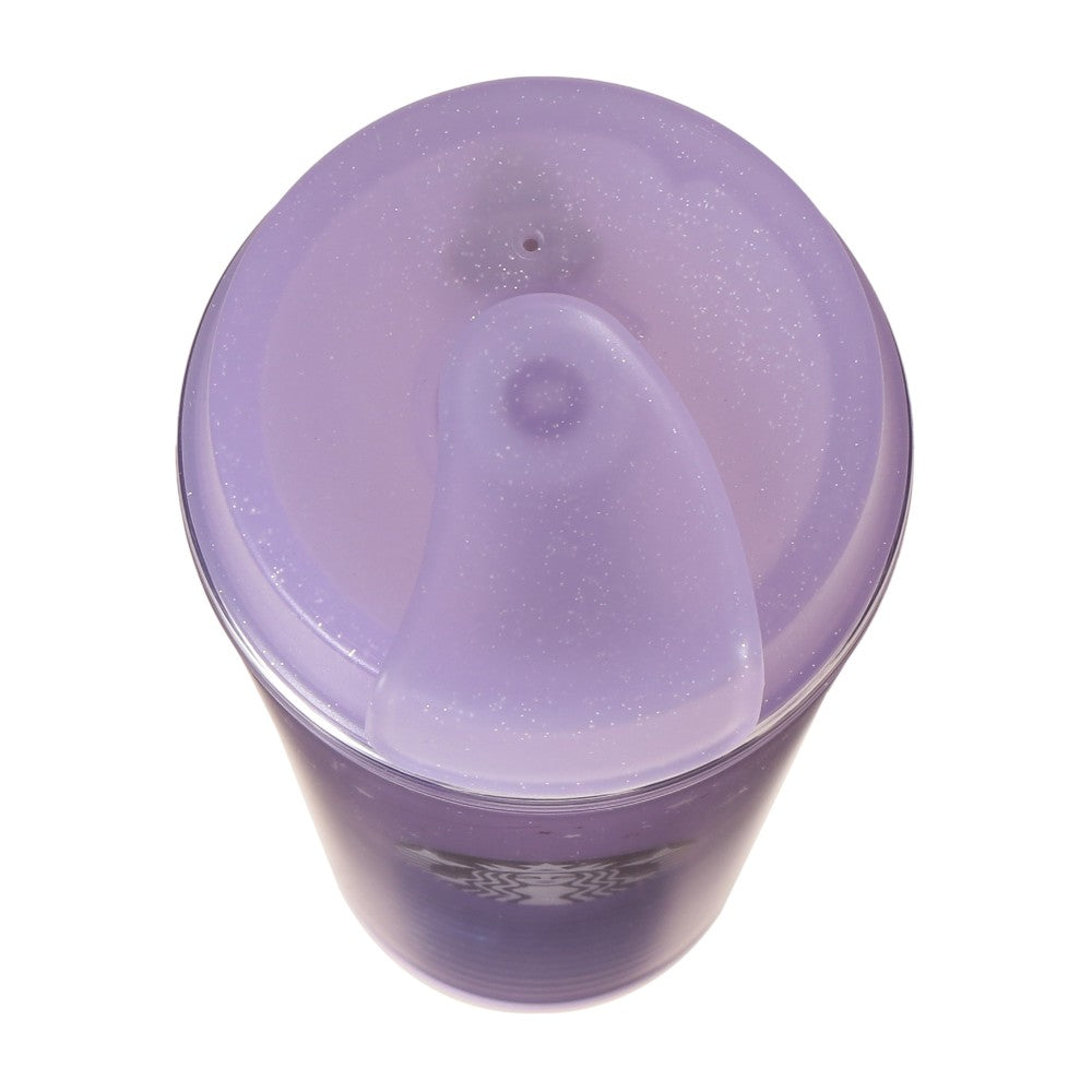 Starbucks Halloween Glow-in-the-Dark Cat Snow Dome Tumbler 12 fl oz