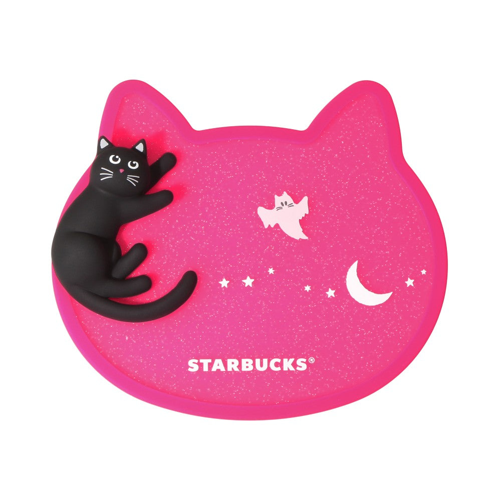 Starbucks Halloween Cat Coaster
