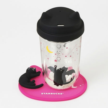 Starbucks Halloween Cat Coaster