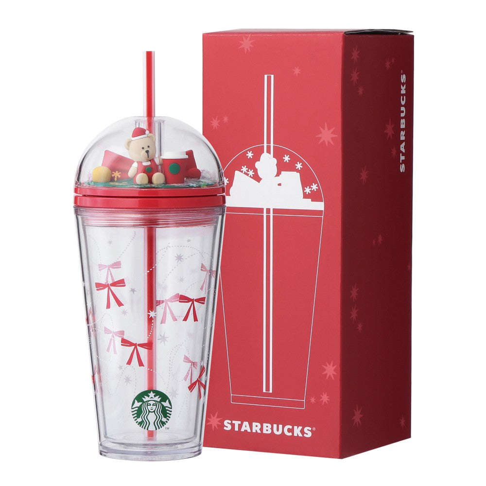 Starbucks Holiday 2026 Cold Cup Tumbler with Figurine 16 oz