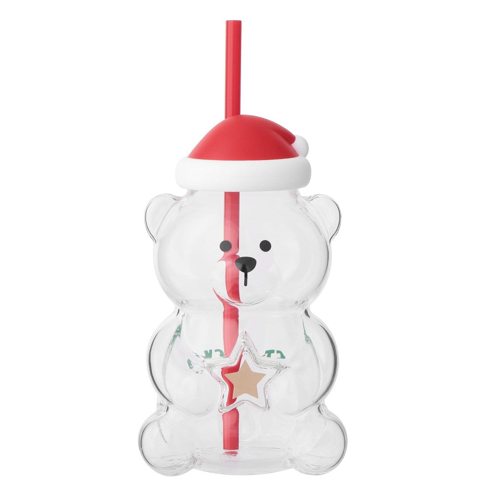 Starbucks Holiday 2026 Bearista Glass Tumbler with Gift Box 16 oz