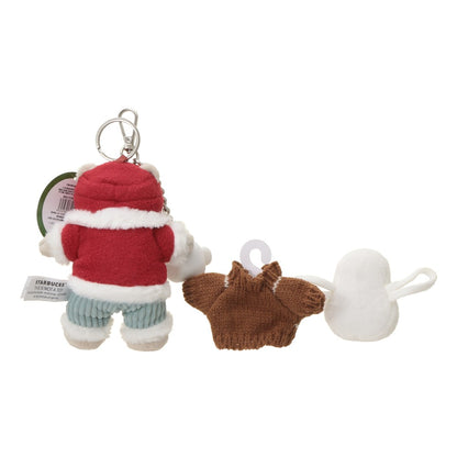 Starbucks Holiday 2026 Bearista Keychain Set with Gift Box