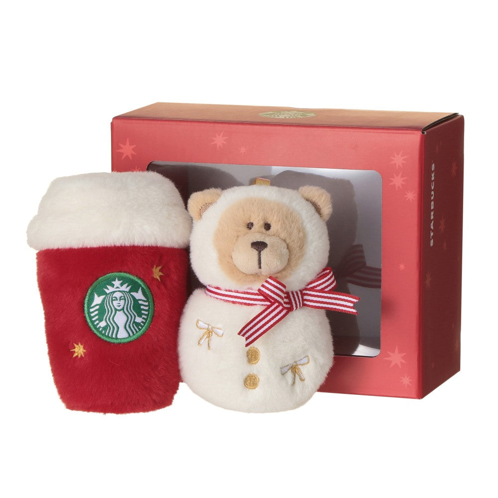 Starbucks Holiday 2026 Plush Ornament Set with Gift Box