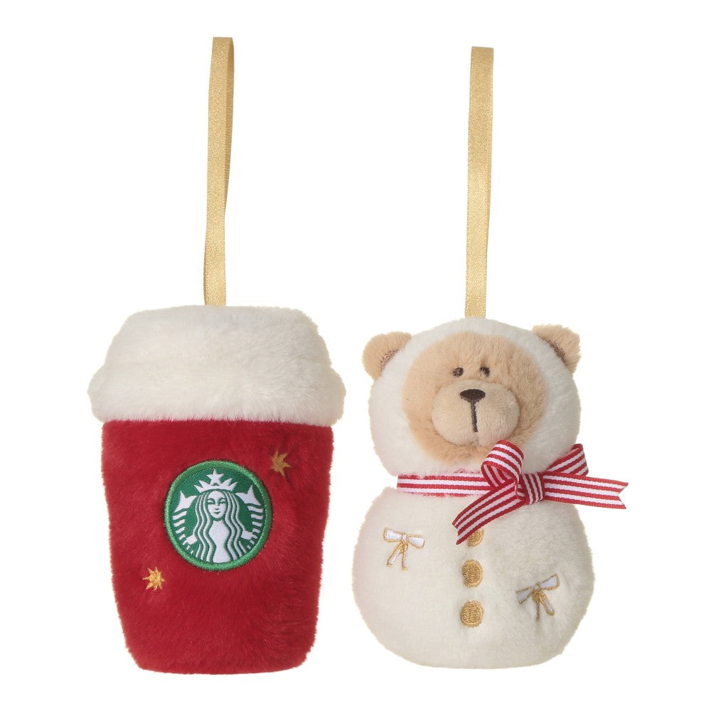 Starbucks Holiday 2026 Plush Ornament Set with Gift Box