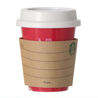 Starbucks Holiday 2026 Mini Cup Gift Red Cup with Drink Ticket