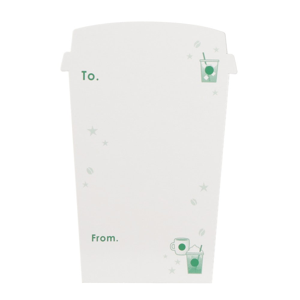 Starbucks Holiday 2026 Bearista Message Gift with Drink Ticket