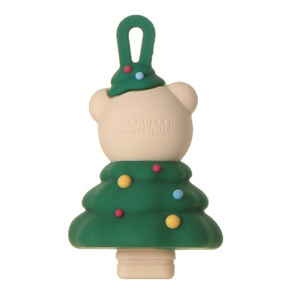 Starbucks Holiday 2026 Reusable Cup Tree 16 oz with Drink Hole Cap Bearista