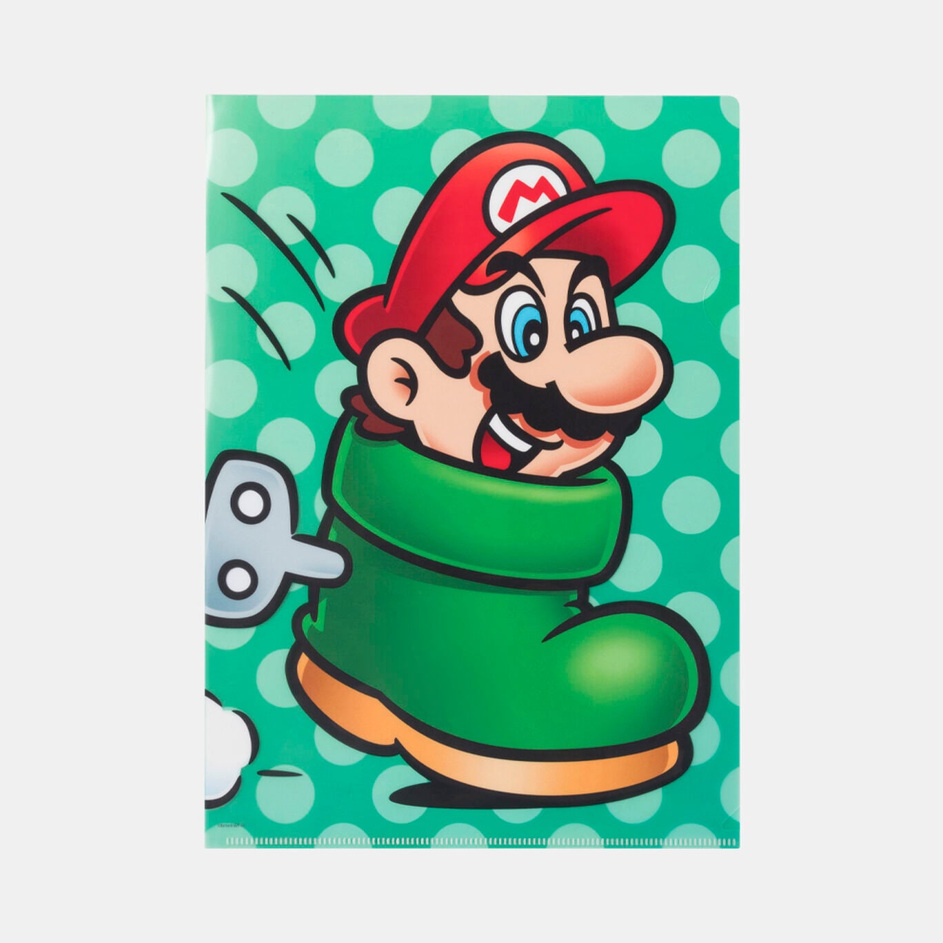 Nintendo Super Mario Power-Up Clear File D NSJ_8_ADAAD