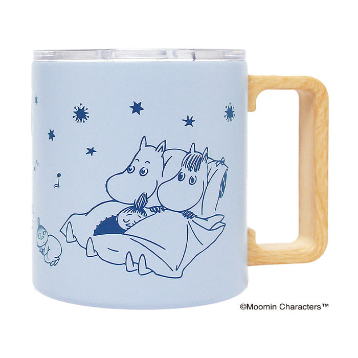 Moomin Vacuum Insulated Stainless Steel Mug 350ml Light Blue