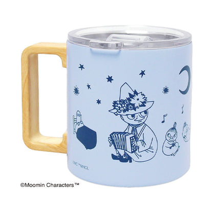 Moomin Vacuum Insulated Stainless Steel Mug 350ml Light Blue