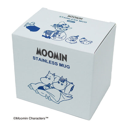 Moomin Vacuum Insulated Stainless Steel Mug 350ml Light Blue