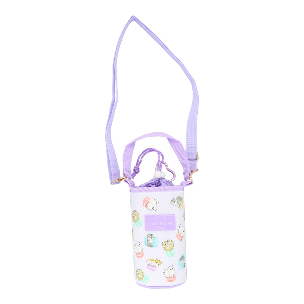 Shobido mofusand PET Bottle Holder Macaron Design 7.7in x 3.4in