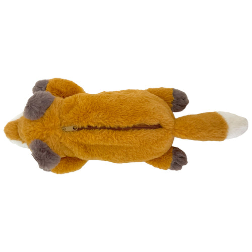 Bestever Wild Animal Pencil Case Fox Plush Stuffed Toy