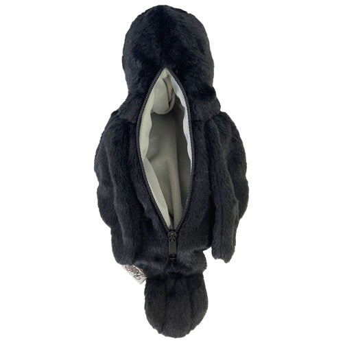 Bestever Wild Animal Plush Pencil Case Crow Design