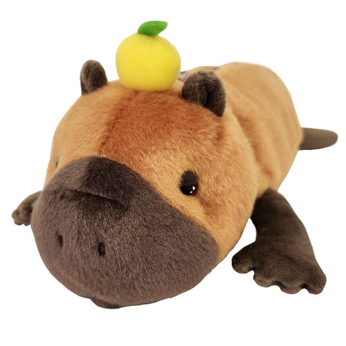 Bestever Wild Animal Pencil Case Capybara Plush Stationery Holder