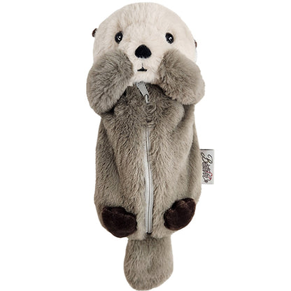 Bestever Wild Animal Plush Pencil Case Otter Stuffed Toy