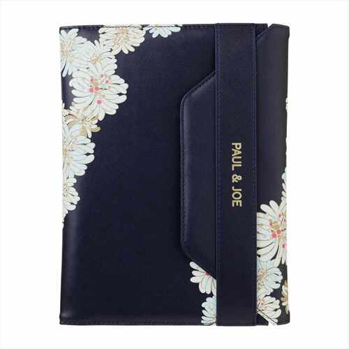 Paul & Joe PAJ-NBC01-NV A5 Note Cover Chrysanthemum Navy