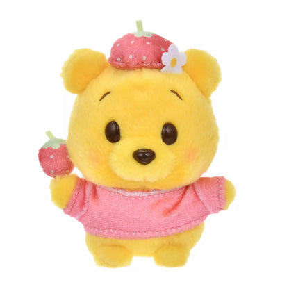 Winnie the Pooh Plush Toy Urupocha-chan STRAWBERRY COLLECTION - Disney Store Japan