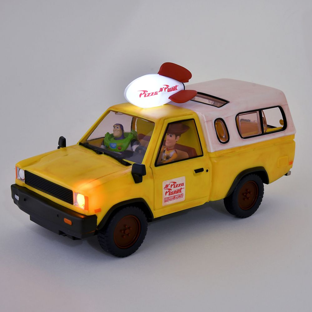 Disney Toy Story Woody & Buzz Lightyear Pizza Planet Truck Playset
