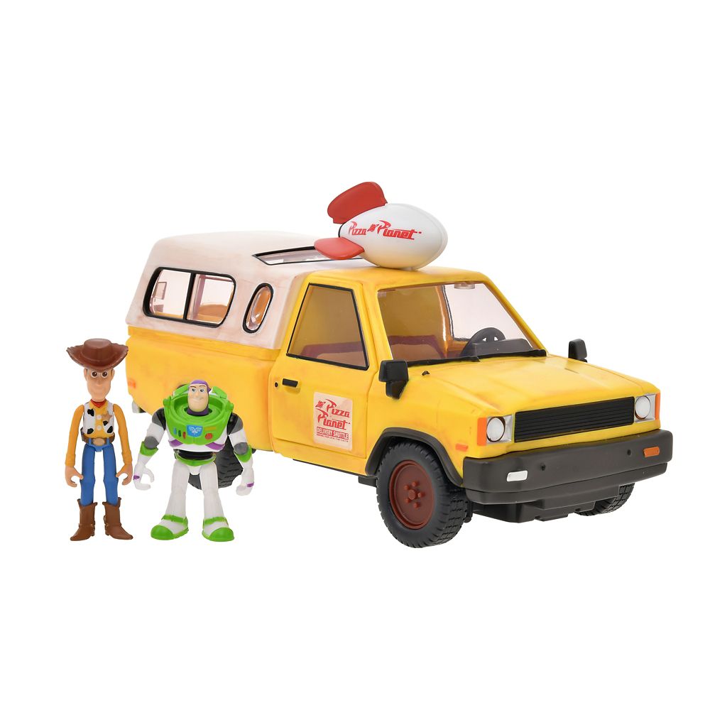 Disney Toy Story Woody & Buzz Lightyear Pizza Planet Truck Playset