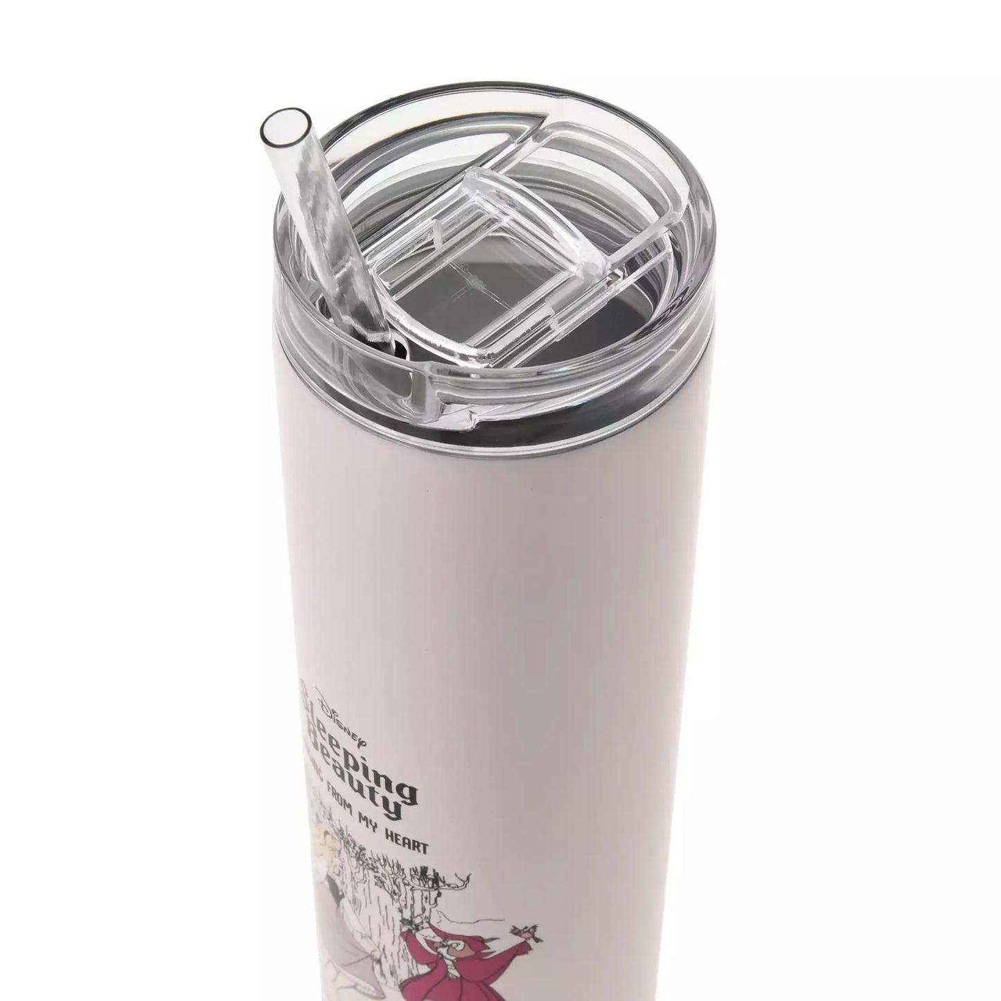 Princess Aurora Tumbler Stainless Steel with Straw Drinkware - Disney Store Japan