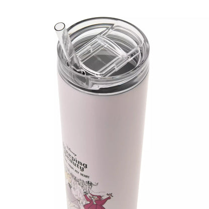 Princess Aurora Tumbler Stainless Steel with Straw Drinkware - Disney Store Japan