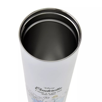 Cinderella Tumbler Stainless Steel with Straw Drinkware - Disney Store Japan