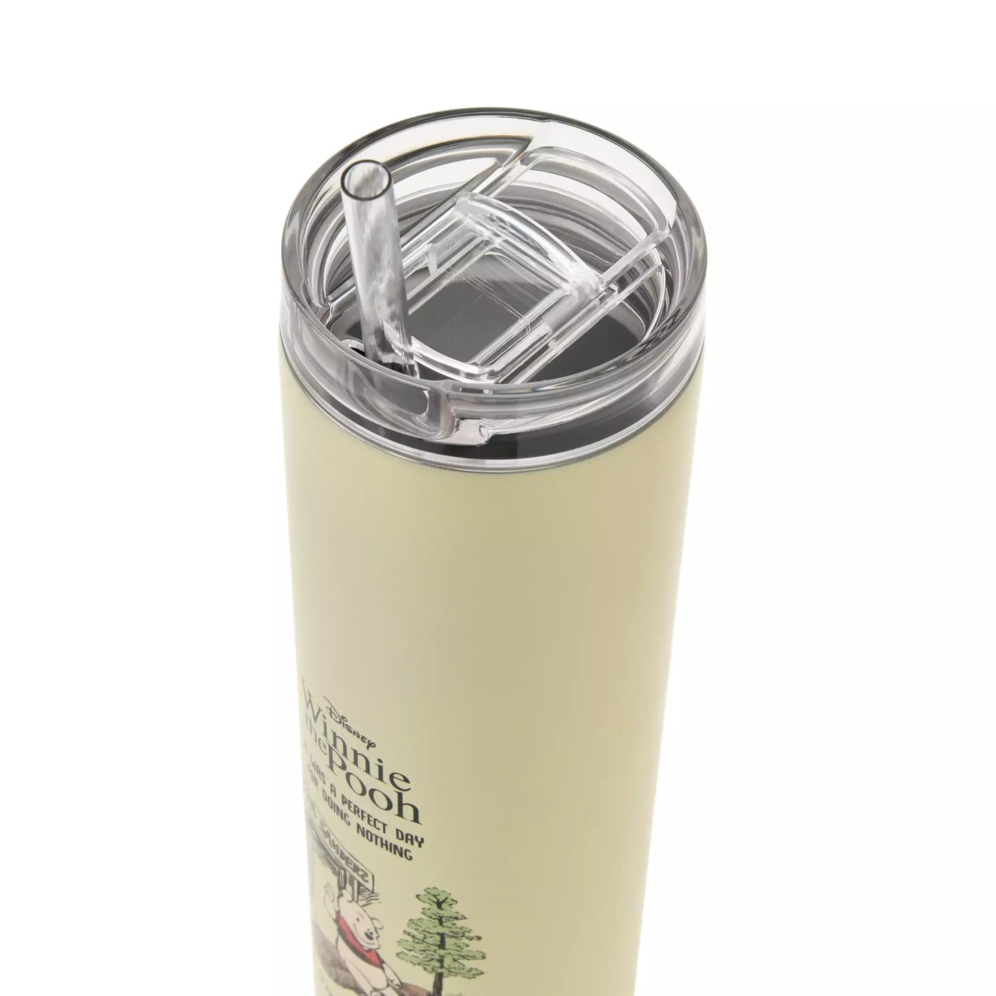 Winnie the Pooh Tumbler Stainless Steel with Straw Drinkware - Disney Store Japan