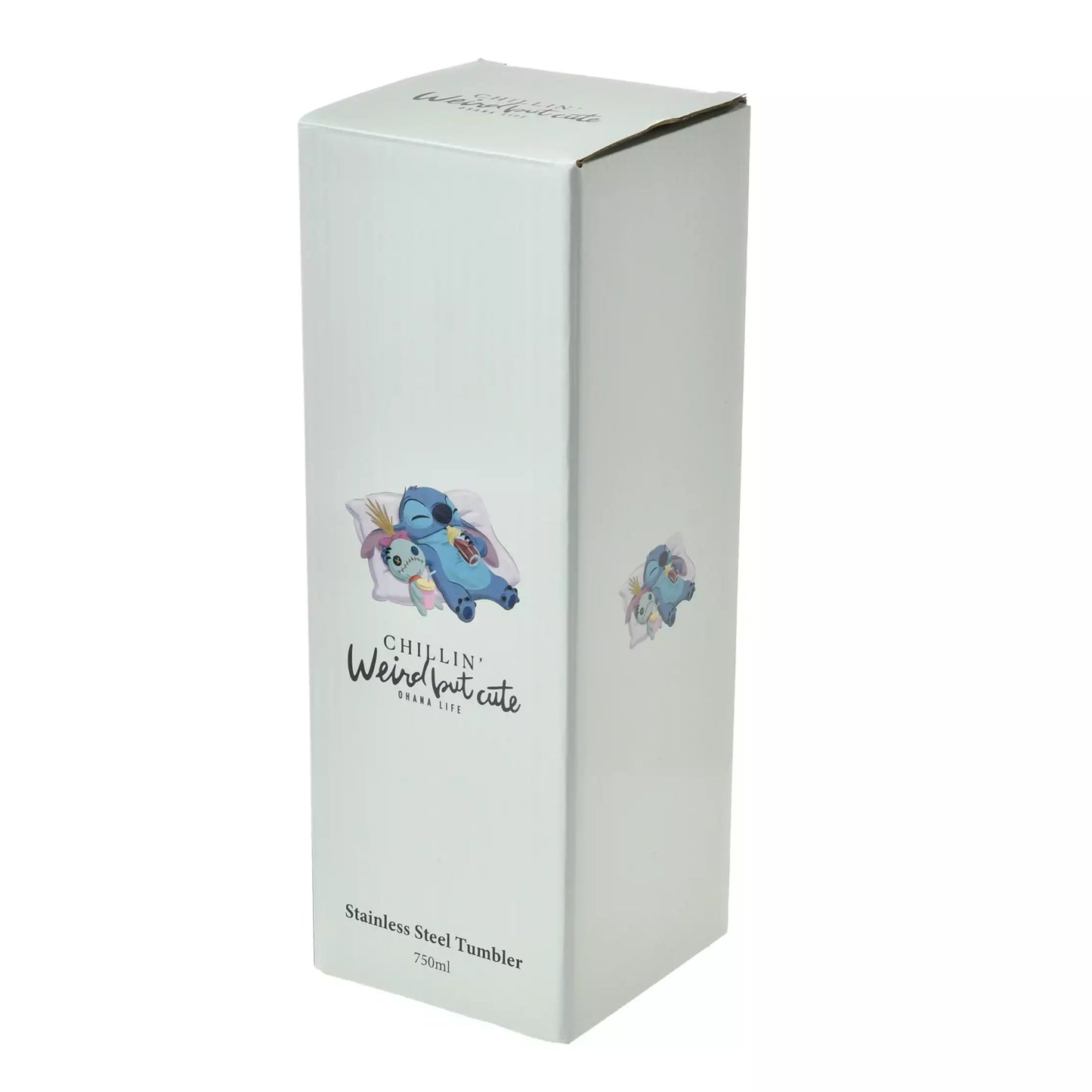 Stitch & Scrump Tumbler Stainless Steel with Straw 750ml - Disney Store Japan