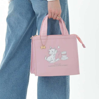 Marie The Fashionable Cat Cool Tote with Charm - Disney Store Japan