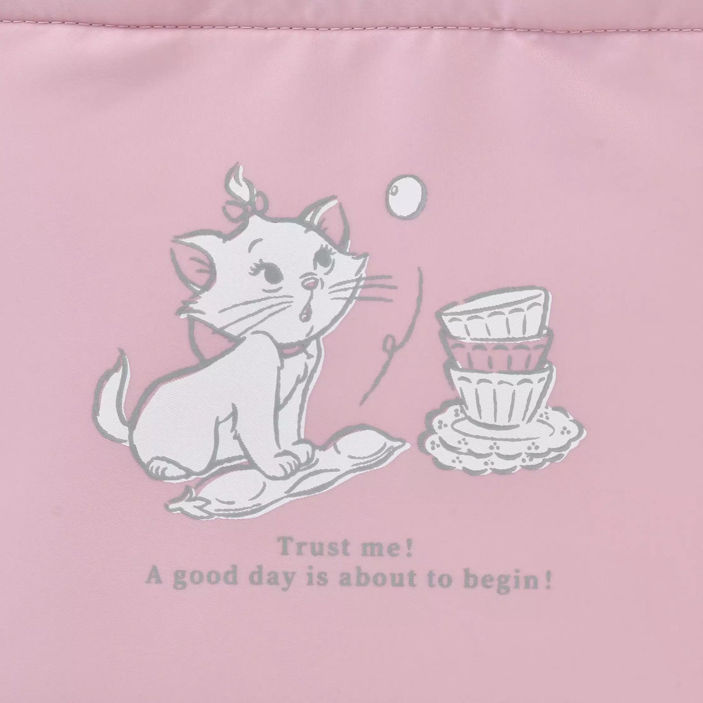 Marie The Fashionable Cat Cool Tote with Charm - Disney Store Japan