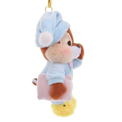 Chip Plush Keychain PAJAMA STYLE-Disney Store Japan