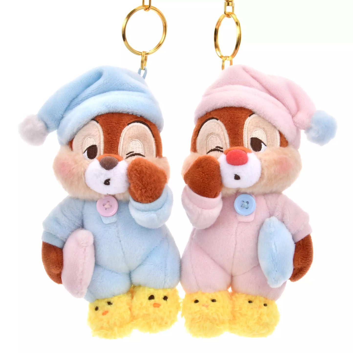 Chip Plush Keychain PAJAMA STYLE-Disney Store Japan