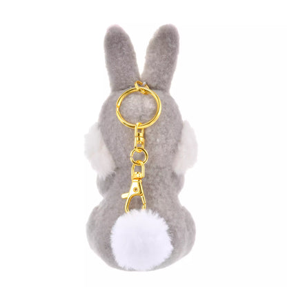 Tonsuke Plush Keychain PASTEL BUNNIES- Disney Store Japan