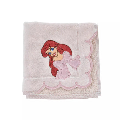 Ariel Mini Towel Ribbon Scallop Disney Princess - Disney Store Japan
