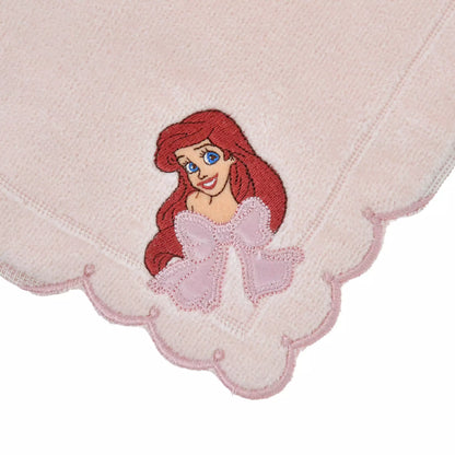 Ariel Mini Towel Ribbon Scallop Disney Princess - Disney Store Japan