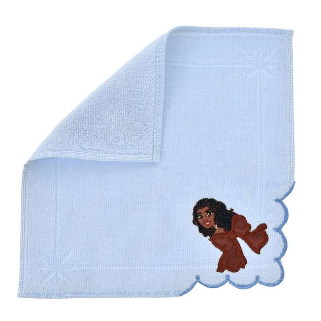 Moana Mini Towel Ribbon Scallop Disney Princess - Disney Store Japan