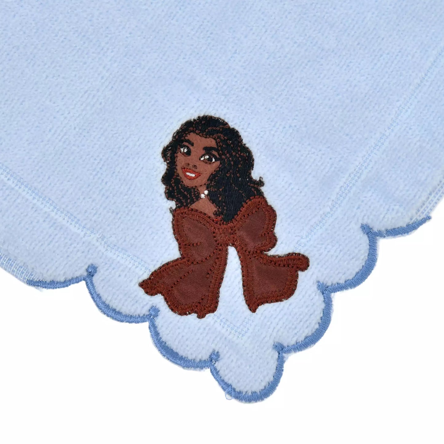 Moana Mini Towel Ribbon Scallop Disney Princess - Disney Store Japan