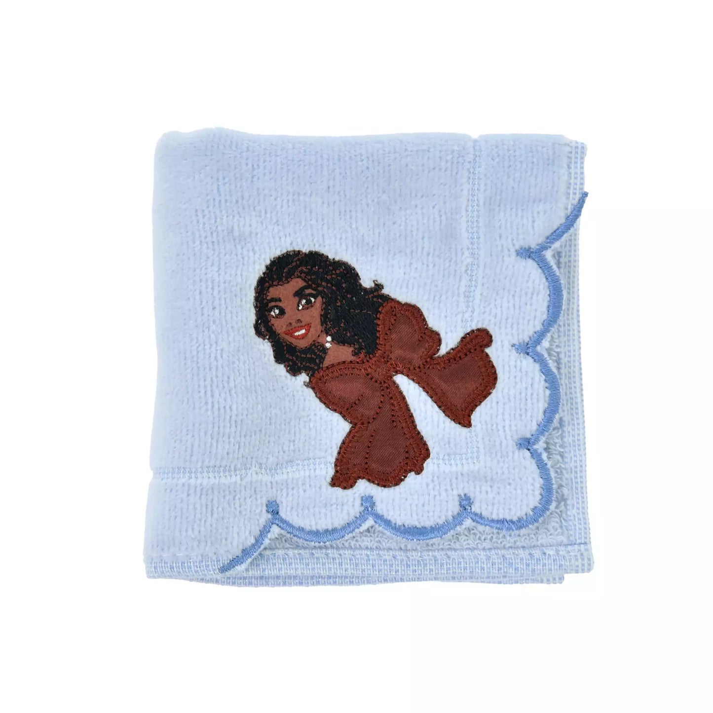 Moana Mini Towel Ribbon Scallop Disney Princess - Disney Store Japan