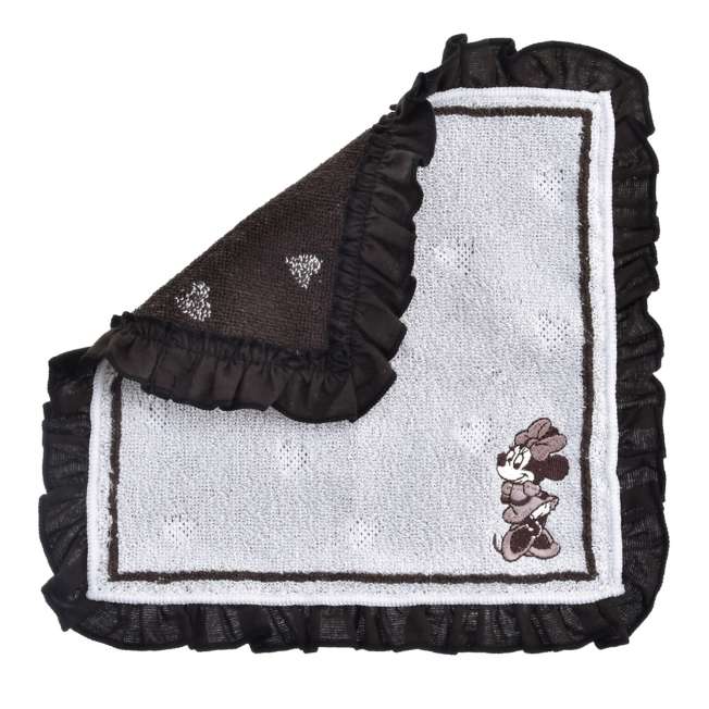 Minnie Mini Towel Frill Heart - Disney Store Japan