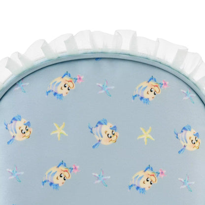 Flounder Pouch Little Mermaid Frill - Disney Store Japan